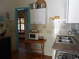 Ferienwohnung in der Villa Dolores, direkt am Strand von Salina Sicca - Cala Liberotto an der Ostküste von Sardinien