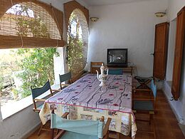 Ferienwohnung in der Villa Dolores, direkt am Strand von Salina Sicca - Cala Liberotto an der Ostküste von Sardinien