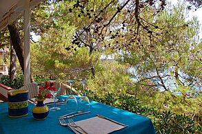 Hotel Cala D'Arconte zwischen marina di Camerota und Palinuro